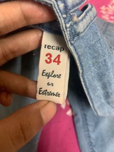 Recap Denim Shirt - Size 34