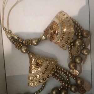 Golden Tassel Accessory