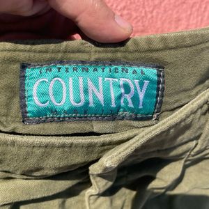 Vintage Made In Italy 🇮🇹 Olive Pleated Pants