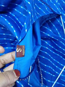 bust 36 Beautiful Blue Kurta Set