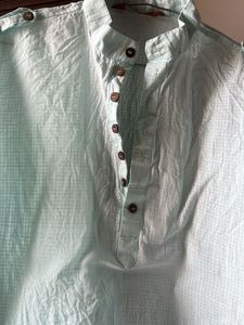 pure cotton Men's short Kurta