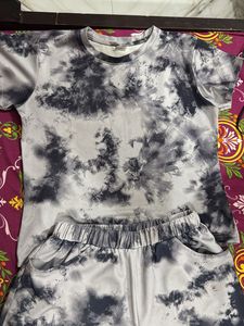 Tie-Dye T-Shirt and Shorts Set