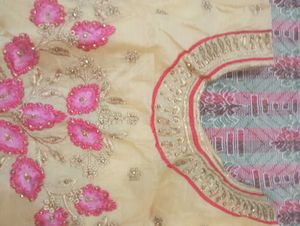 Embroidered pure cotton kurti for summers