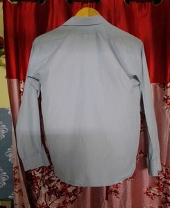 Classic Light Blue Striped Dress Shirt
