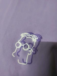 Lavender Cropped T-Shirt
