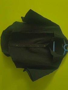 Chic Black Button-Up Shirt