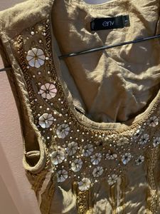 Embellished Sleeveless Top