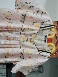 107.Floral Nightgown