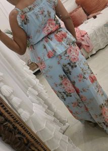 Floral Print Jumpsuit
