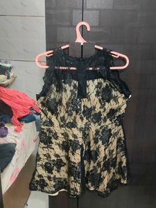 Elegant Black Lace Dress