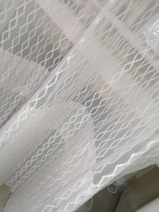 Elegant White Sheer Curtains 4 set