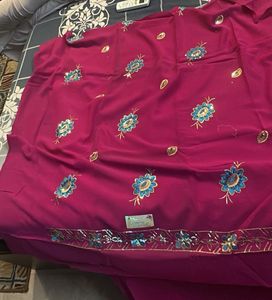 Vibrant Pink Embroidered Kurta Set