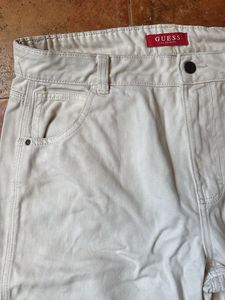 Guess Cream Carpenter Pants