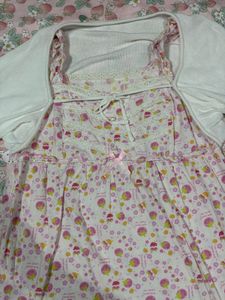 strawberry cotton mini lolita dress
