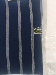 Lacoste Men's Striped Button-Down Shirt