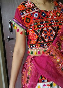 Vibrant Embroidered Lehenga Choli Set