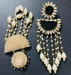 Fancy Party Wear Have Long Size Earrings