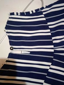 Striped Sleeveless Dress