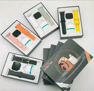 AS9 Ultra TWS SMART WATCH with AIRPOD AND EXTRA STRAPS(NEW SEAL PACKED)