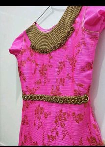 Stunning🩷 wedding 💍 Pink Floral Gown