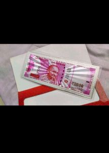 Fine Silver 999 ₹2000 Note