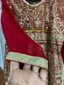 Red Kurta Set