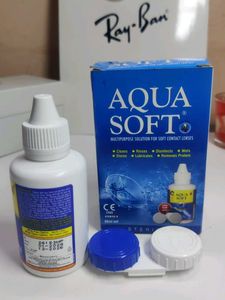 Aqua Soft solution for Contact lens