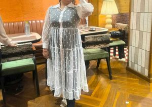 Polka Dot Sheer dress