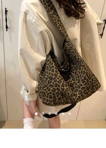 Leopard Print Hobo Bag