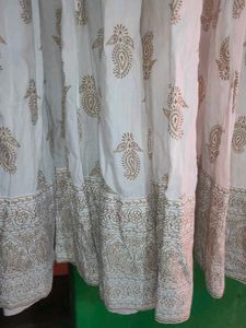 Anarkali Kurti With Tussle