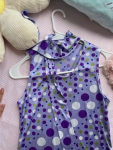 Polka Dot Sleeveless Top