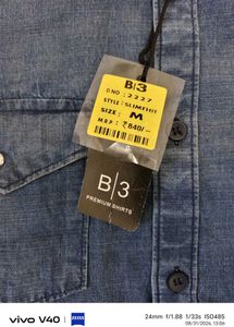 Men's Denim Shirt