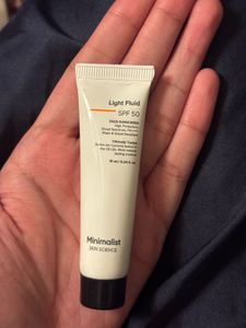 Minimalist Light Fluid SPF 50 Sunscreen