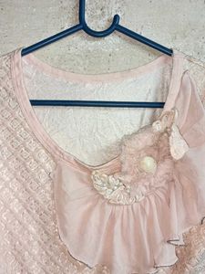 Trendy Lace Top Layered