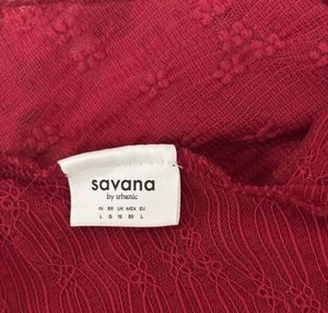 SAVANA Front Bow Sash Versatile Top