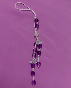 Beaded Charms with Flower Accents