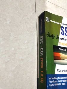 SSC-CGL Exam Prep Book