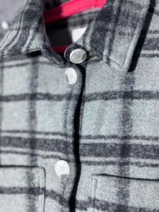 H&amp;M Oversized Plaid Shacket