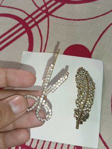Korean Sparkling Hair Clips Set | New & Unused wit