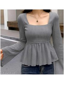 Off📉 🔥Savana Top❤️Square Neck korean