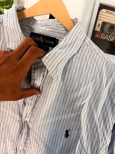 Ralph Lauren Striped Button-Down Shirt