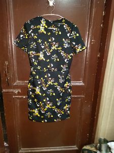 Women High Quality Korean Black Dress