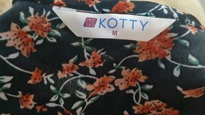 Chic Floral Print Wrap Blouse