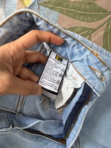 High waist straight leg Jeans