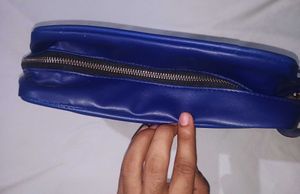 United Healthcare Blue Travel Toiletry Pouch