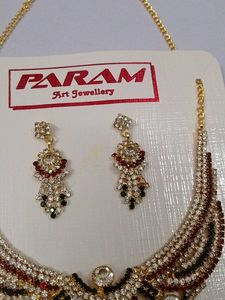 Param Art Jewellery Necklace &amp; Earring Set