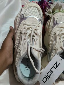 Zudio New with tag White Chunky Sneakers