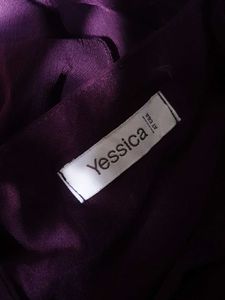 6307. Stunning Purple Tiered Dress