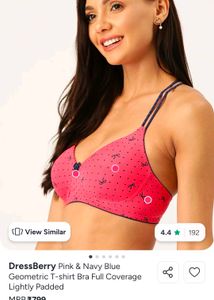 Red Polka Dot Bra