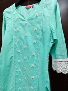 Beautiful Turquoise Kurta